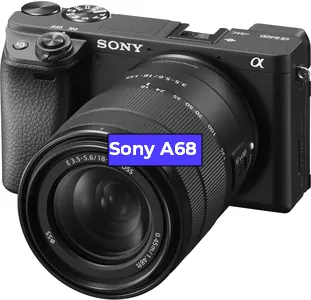 Замена Чистка матрицы на фотоаппарате Sony A68 в Санкт-Петербурге